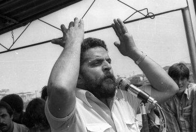 O ex-presidente Lula, nos anos 1970