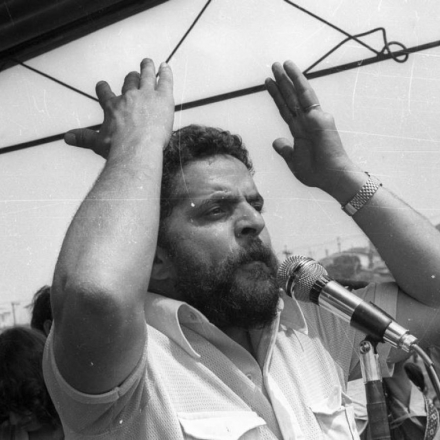 O ex-presidente Lula, nos anos 1970