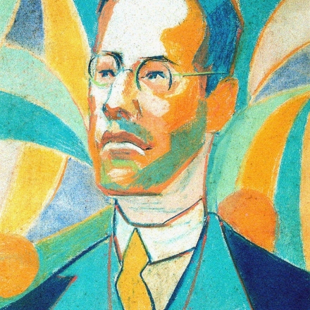 Retrato de Mário de Andrade pintado por Tarsila do Amaral