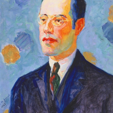 Retrato de Mário de Andrade pintado por Tarsila do Amaral