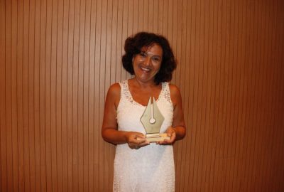 Adriana Vieira Lomar, vencedora da 7ª edição do Prêmio Kindle de Literatura